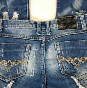 Thrill Jean Bling/Distressed size 16